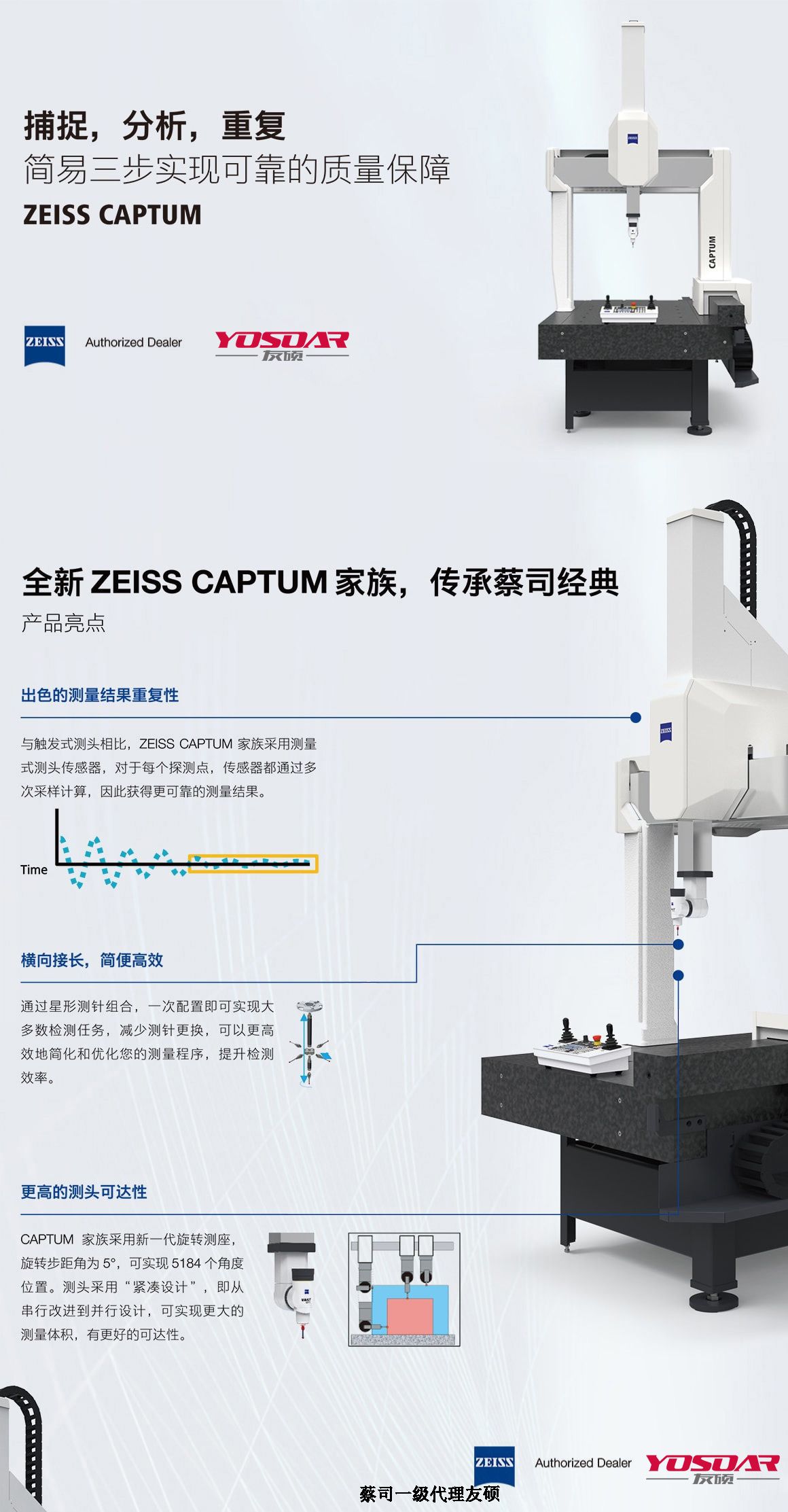 湛江蔡司三坐标CAPTUM